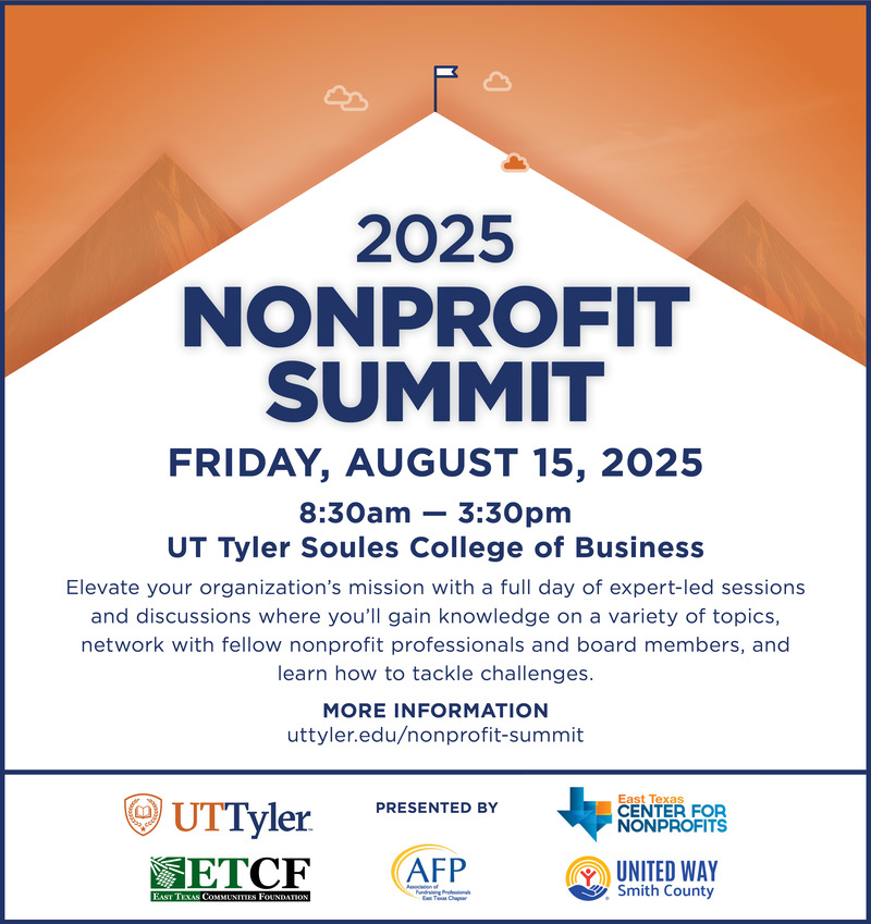 2025 nonprofit summit information graphic